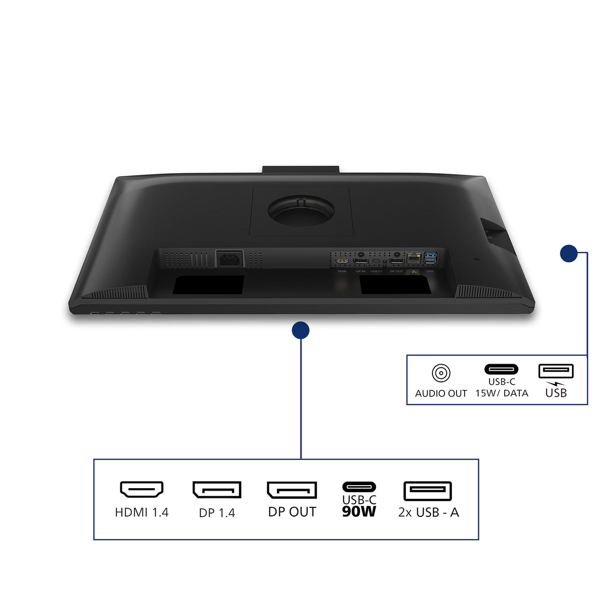 Philips 24B2U3301H/00 Computerbildschirm