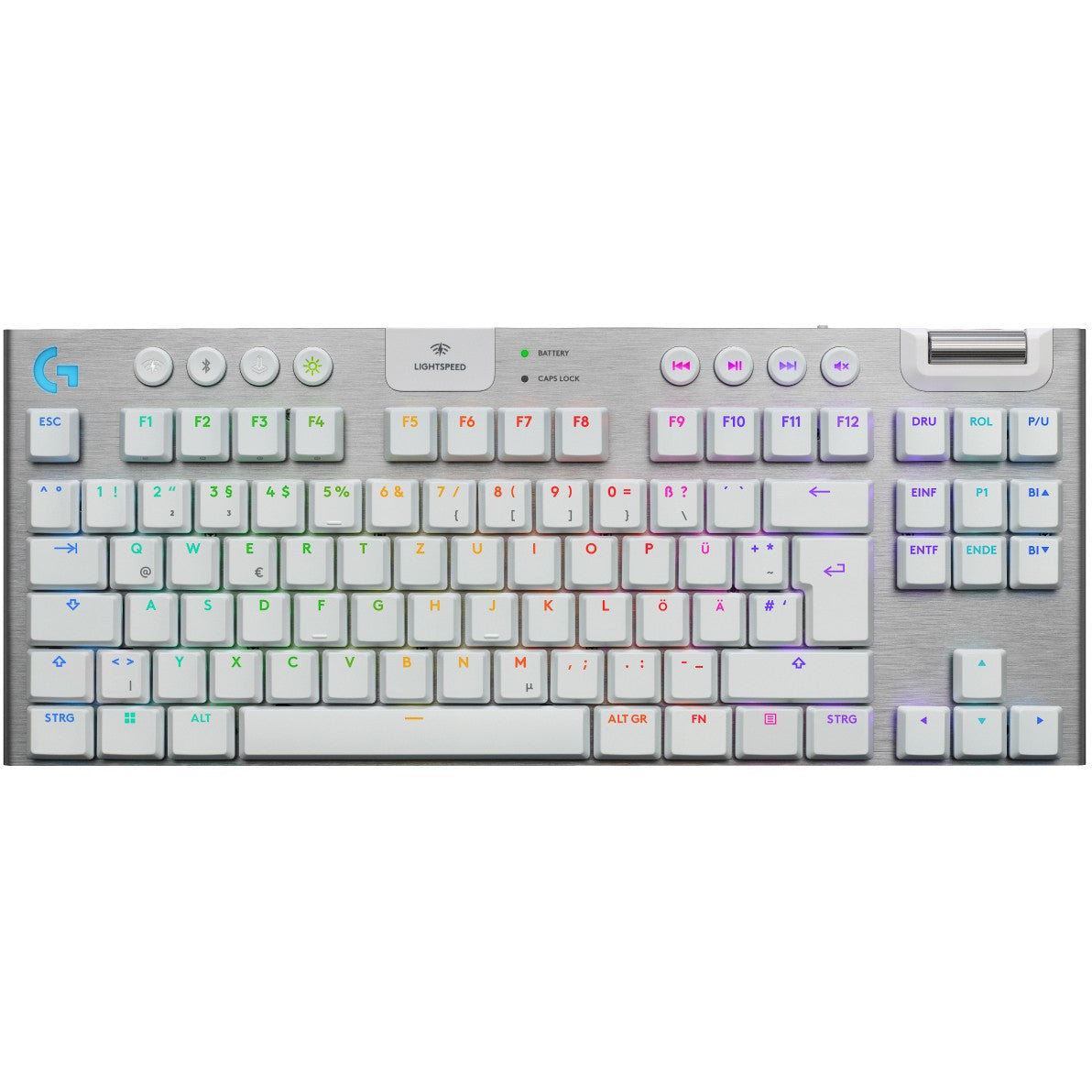 Logitech G915 X LIGHTSPEED TKL Wireless Gaming Keyboard White (DE)