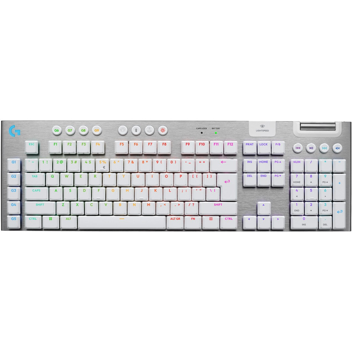 Logitech G915 X LIGHTSPEED Wireless Gaming Keyboard White (US)