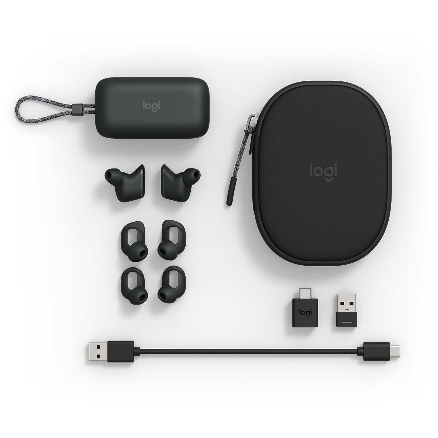 Logitech Zone True Wireless - GRAPHITE - EMEA