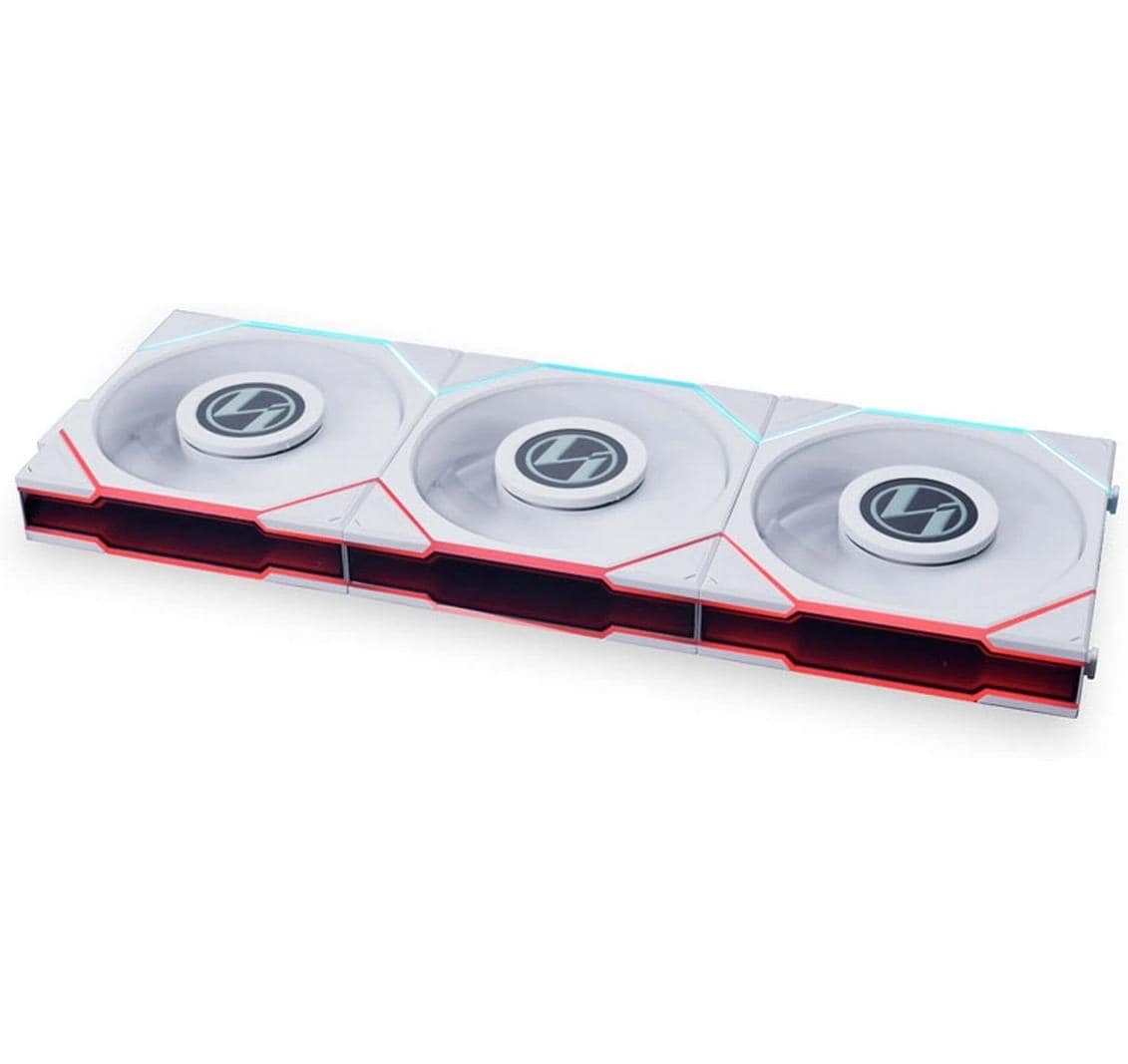 Lian Li UNI FAN TL LCD ARGB 120mm White PWM 3-pack