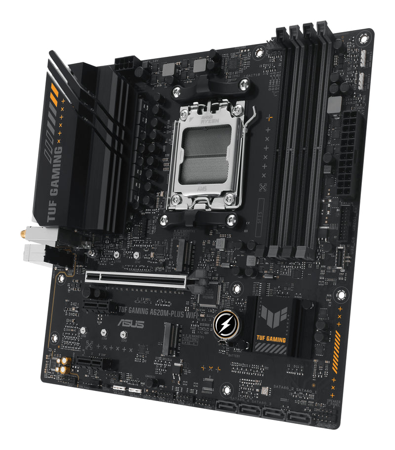 ASUS TUF GAMING A620M-PLUS WIFI AMD A620 Sockel AM5 micro ATX