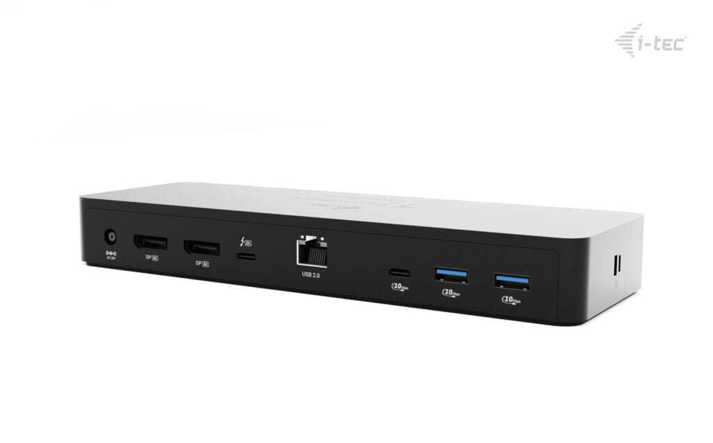 i-tec Thunderbolt 4 Intelligent Dual Display Docking Station + Power Delivery 90W