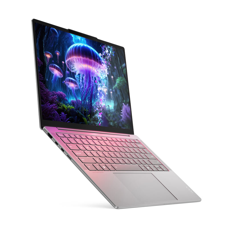 Lenovo Yoga Slim 7 14ILL10 Copilot+ PC Intel Core Ultra 5 226V Laptop 35,6 cm (14") WUXGA 16 GB LPDDR5x-SDRAM 512 GB SSD Wi-Fi 7 (802.11be) Windows 11 Home Deutsch Grau
