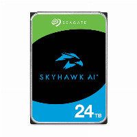 Seagate Surveillance Video Optimized AI Skyhawk 24TB HDD SATA 6Gb/s 512MB cache 3.5inch CMR Helium – Ansicht 2
