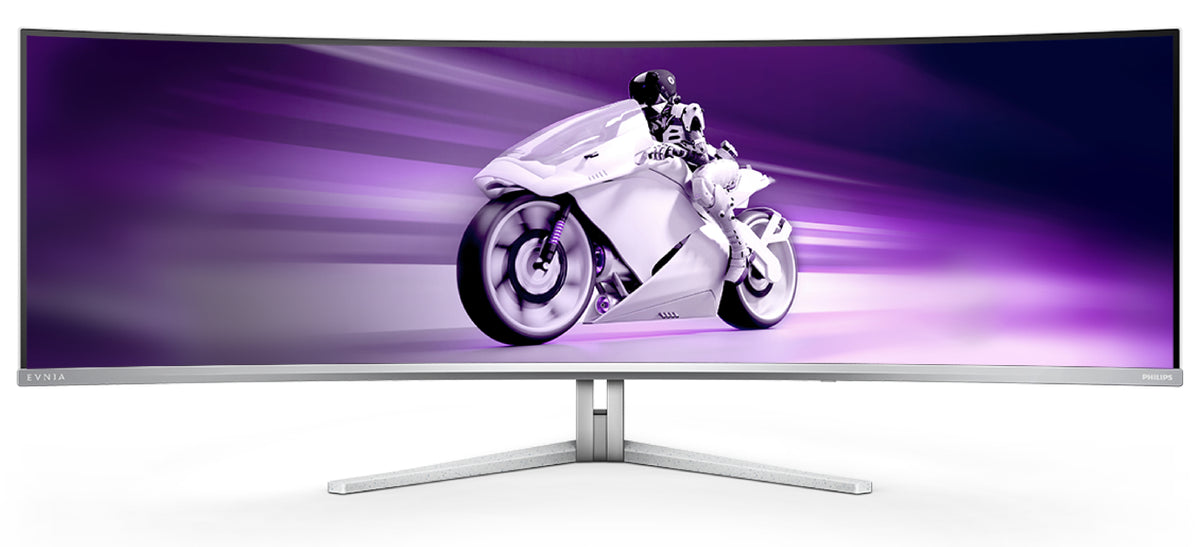 Philips Evnia 8000 49M2C8900/00 Computerbildschirm 124,2 cm (48.9") 5120 x 1440 Pixel Dual QHD QD-OLED Weiß
