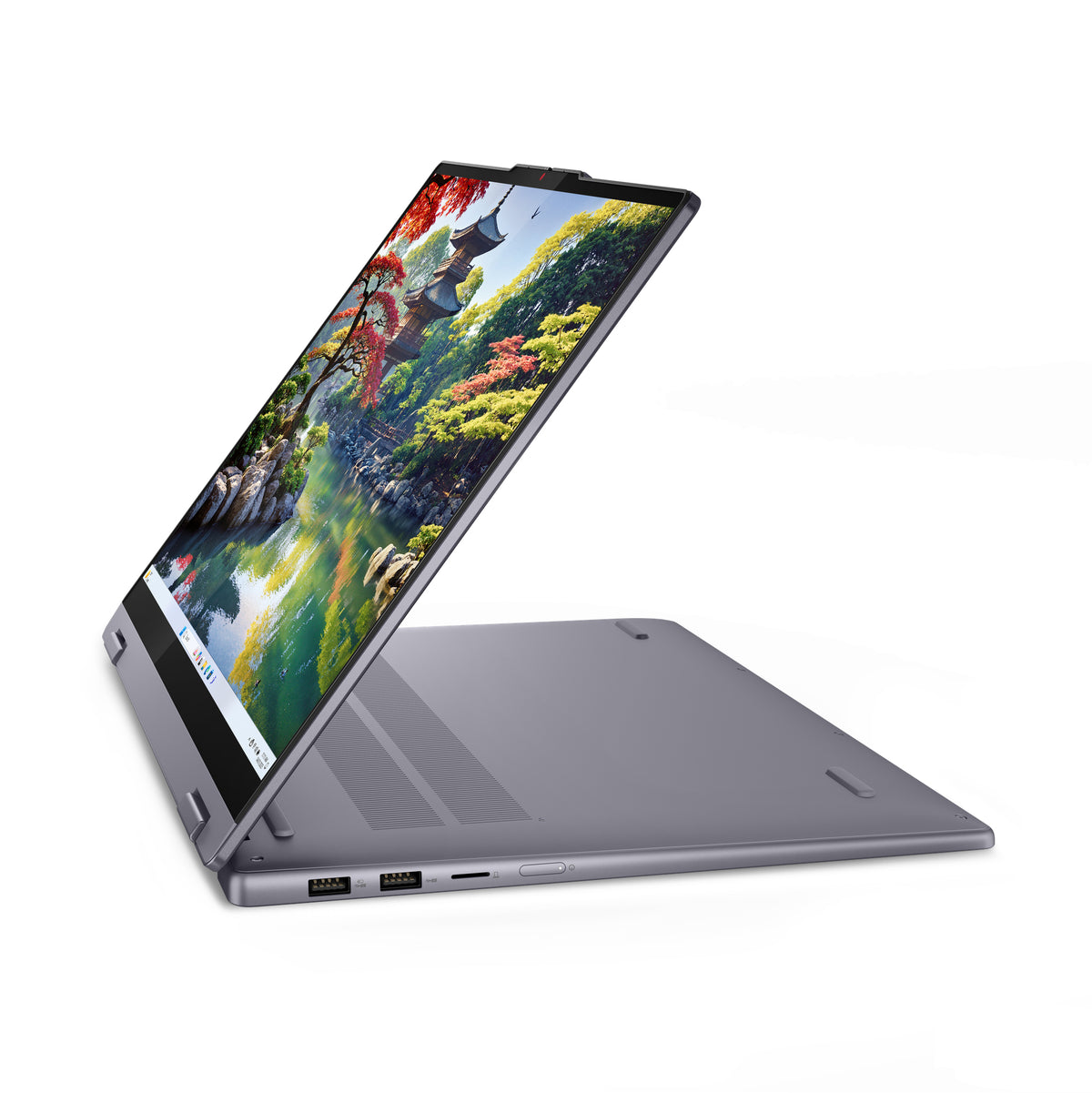 Lenovo IdeaPad 5 2-in-1 16IAL10 Intel Core Ultra 5 225U Hybrid (2-in-1) 40,6 cm (16") Touchscreen WUXGA 16 GB LPDDR5x-SDRAM 1 TB SSD Wi-Fi 7 (802.11be) Windows 11 Home Grau Deutsch