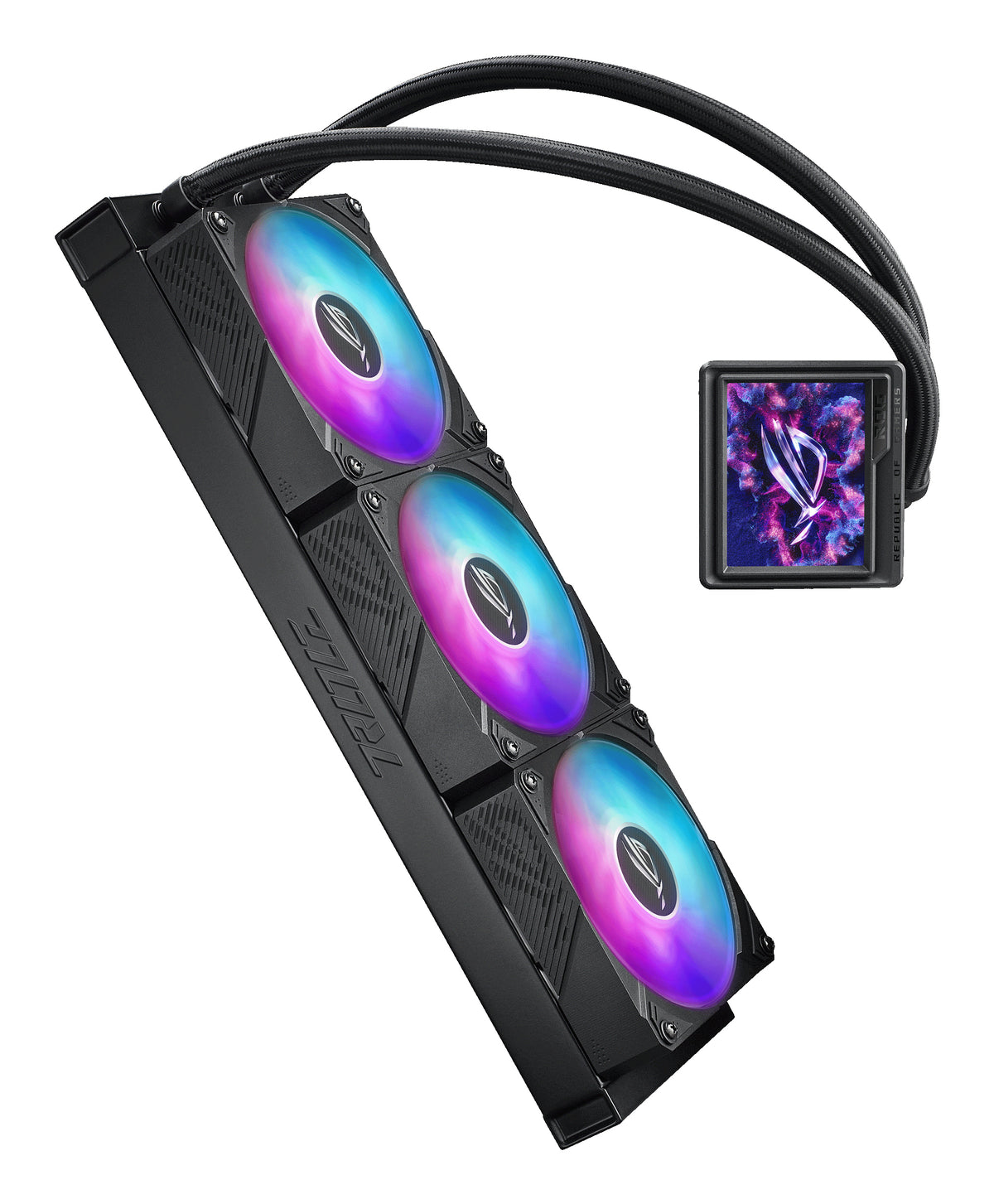 ASUS ROG Ryujin III 360 ARGB Extreme Computergehäuse All-in-One-Flüssigkeitskühler 12 cm Schwarz