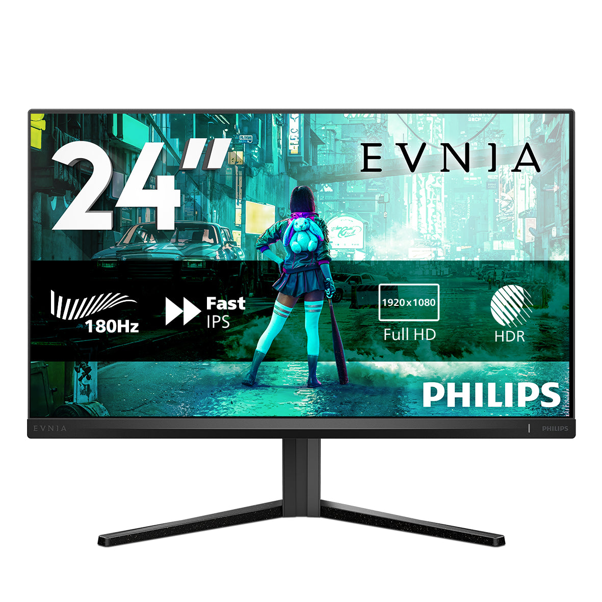 Philips Evnia 24M2N3200S/00 Computerbildschirm 60,5 cm (23.8") 1920 x 1080 Pixel Full HD LCD Schwarz