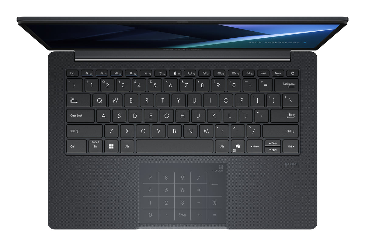 ASUS ExpertBook BM1 BM1403CDA-S61825X AMD Ryzen™ 5 150 Laptop 35.6 cm (14") Full HD 16 GB DDR5-SDRAM 512 GB SSD Wi-Fi 6 (802.11ax) Windows 11 Pro German Black, Gray