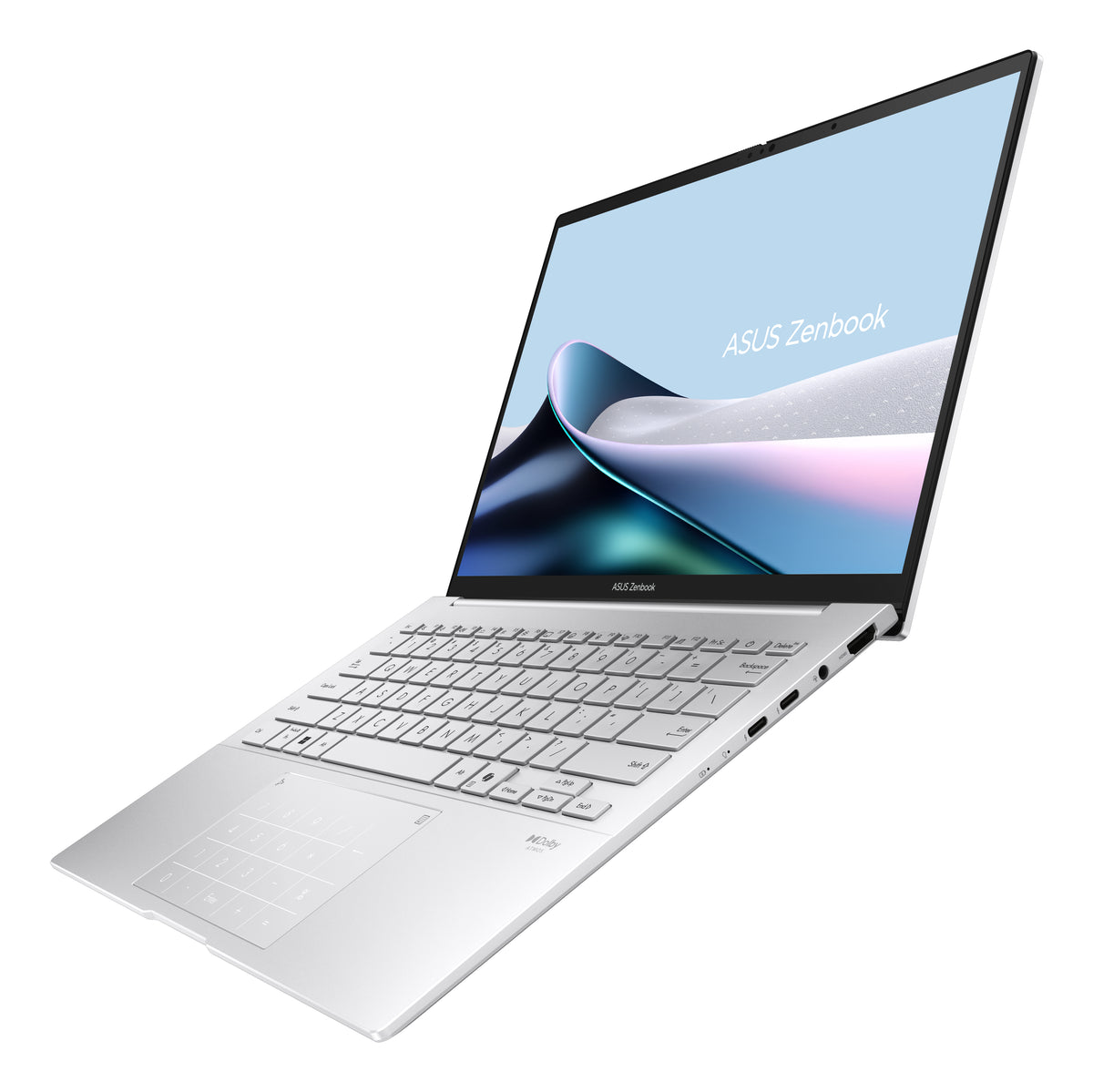 ASUS Zenbook 14 OLED UX3405CA-PZ092X Intel Core Ultra 9 285H Laptop 35,6 cm (14") Touchscreen WQXGA+ 32 GB LPDDR5x-SDRAM 1 TB SSD Wi-Fi 7 (802.11be) Windows 11 Pro Deutsch Silber