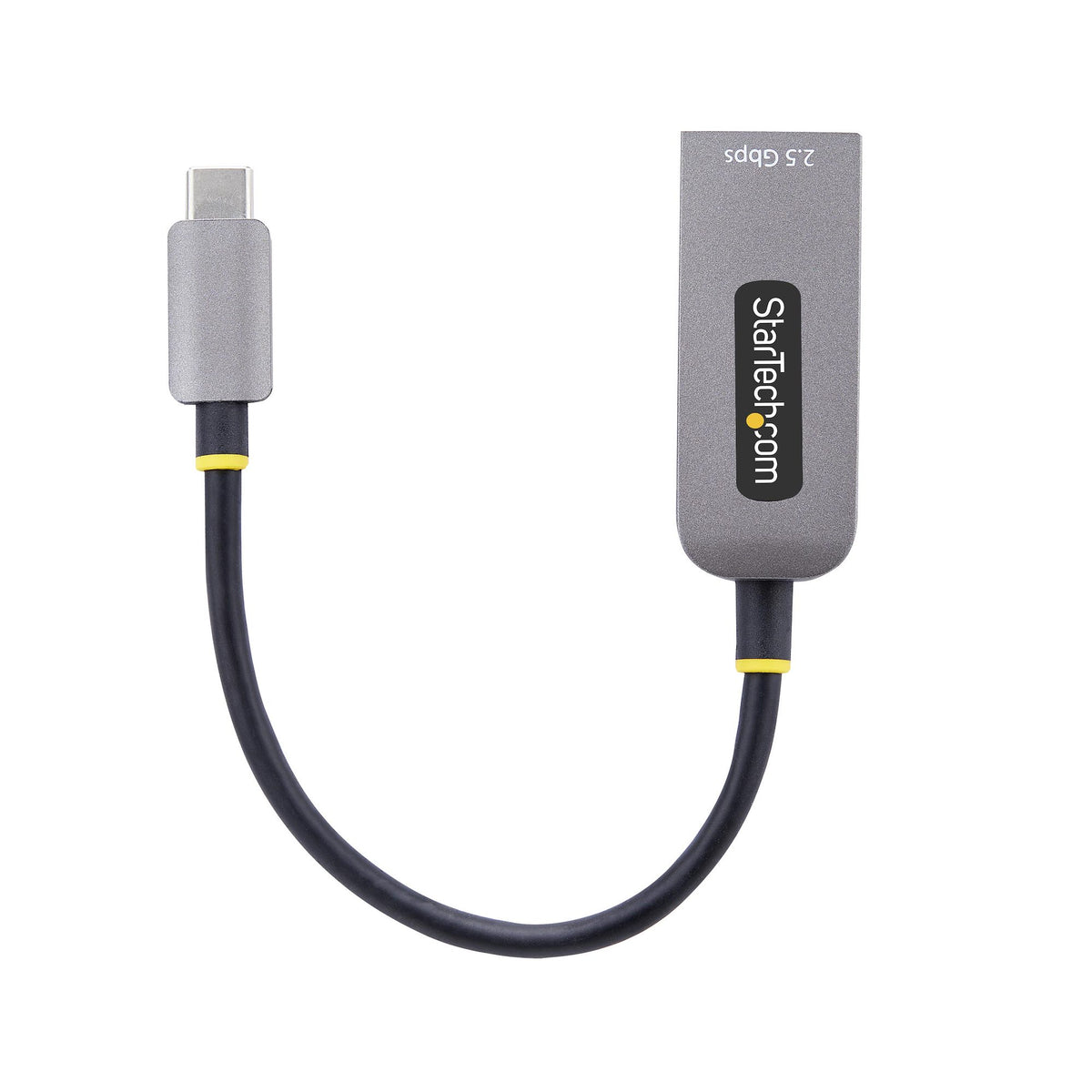 StarTech.com 2.5GbE USB C Ethernet Adapter, USB-C auf Lan-RJ45 Netzwerkadapter, NBASE-T USB 3.1 Typ-C 2.5 Multi Speed NIC, Thunderbolt Kompatibel, Windows & Mac