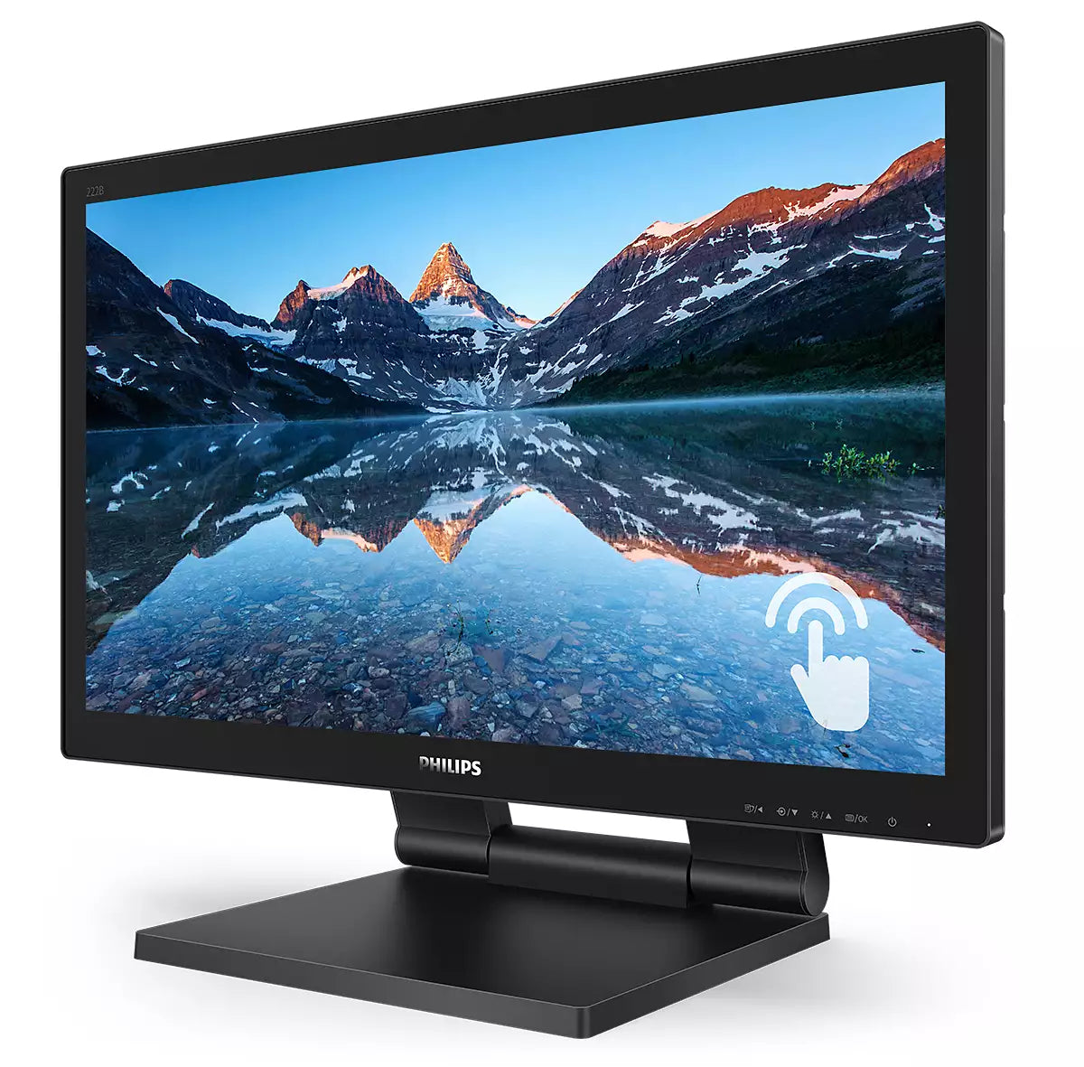 Philips B Line 222B9TA/00 Computerbildschirm 54,6 cm (21.5") 1920 x 1080 Pixel Full HD LCD Touchscreen Tisch Schwarz