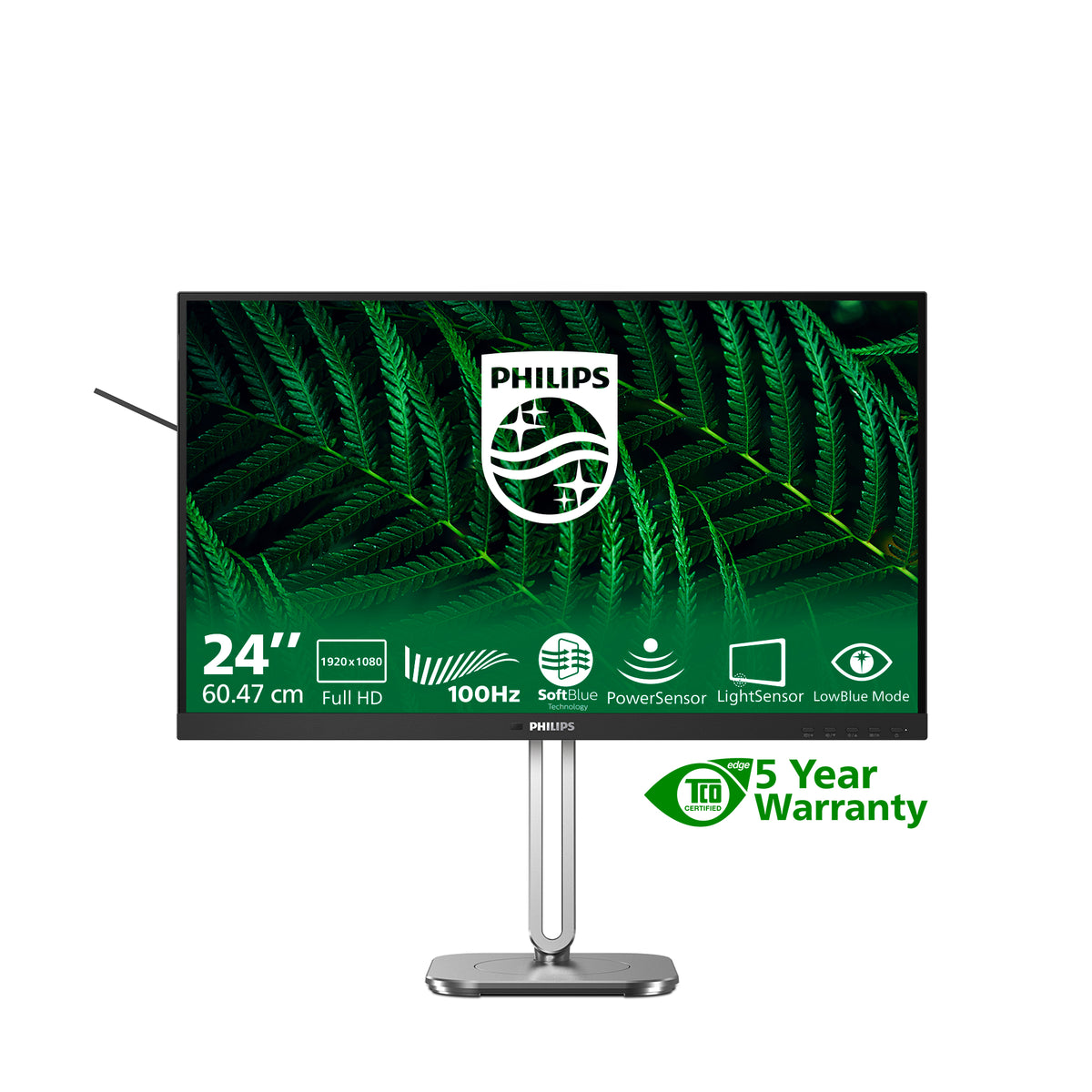 Philips 5000 series 24B2G5200/00 Computerbildschirm 60,5 cm (23.8") 1920 x 1080 Pixel Full HD LCD Anthrazit