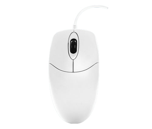 Contour Design Active Key Contour Waschbare Maus IP68 Scrollrad Kabelgebunden Weiß PMJ1