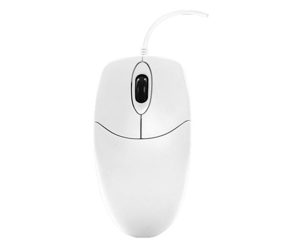 Contour Design Active Key Contour Waschbare Maus IP68 Scrollrad Kabelgebunden Weiß PMJ1