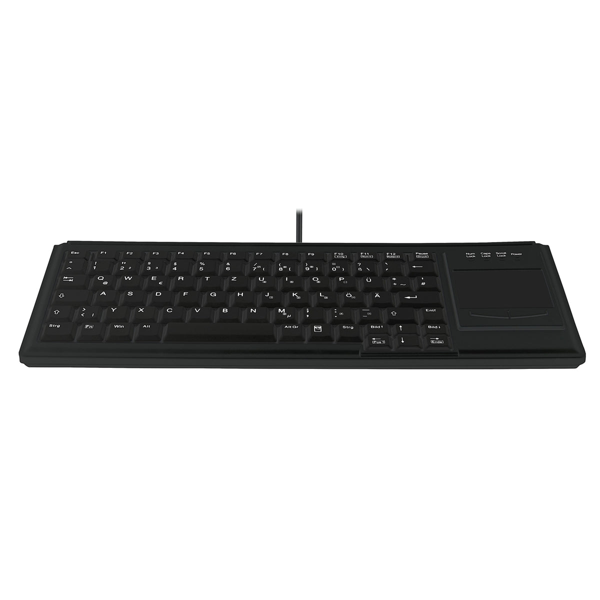 Contour Design Active Key Contour Industrietastatur IP68 Touchpad Mini Kabelgebunden Schwarz DE 4400