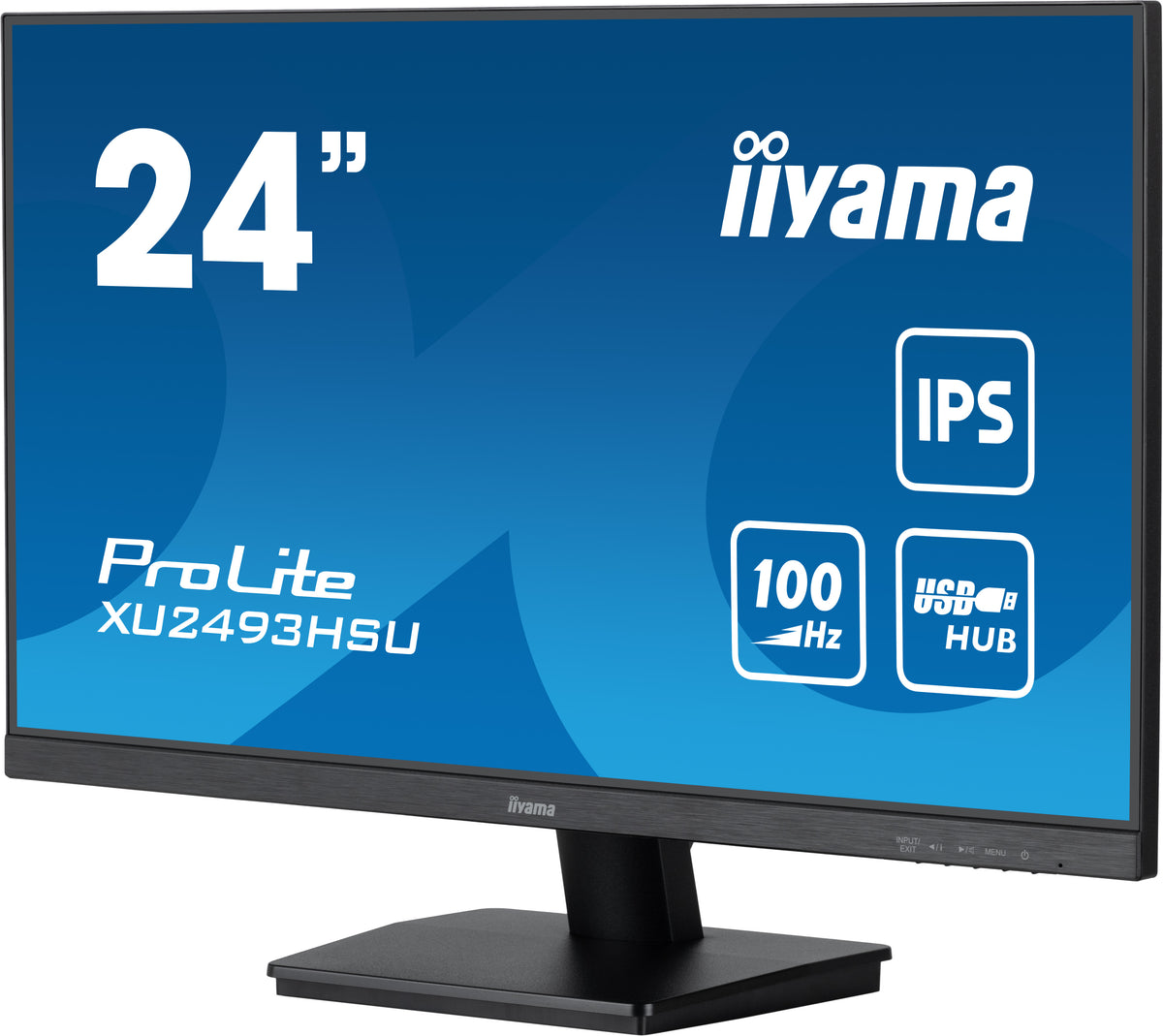 iiyama ProLite XU2493HSU-B7 Écran d'ordinateur 60,5 cm (23.8") 1920 x 1080 pixels Full HD LED Noir