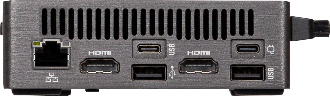 GIGABYTE BRIX Core Ultra 7 255H 2xDDR5 SO-DIMM 2HDMI 2USBC 0,46L Größe PC