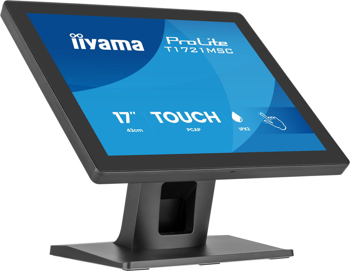 iiyama ProLite T1721MSC-B3 Écran d'ordinateur 43,2 cm (17") 1280 x 1024 pixels SXGA Tactile Bureau Noir