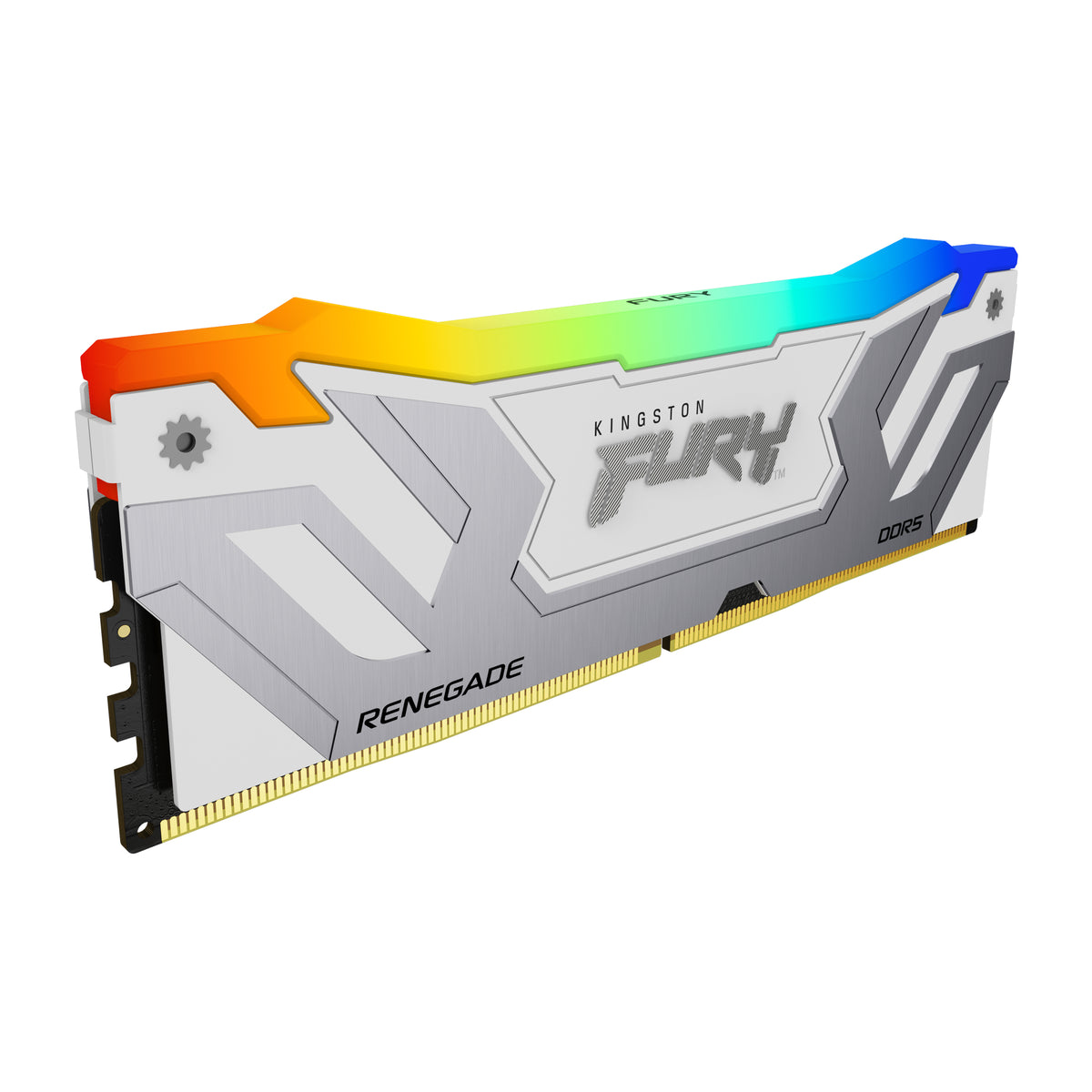 Kingston Technology FURY 24GB 8400MT/s DDR5 CL40 CUDIMM Renegade RGB Weiß XMP