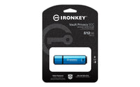Kingston Technology IronKey 512GB USB-C Vault Privacy 50C AES-256 verschlüsselter, FIPS 197