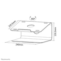 Neomounts NSLS050 Laptop-Halterung 10-17" - drehbar - universal
