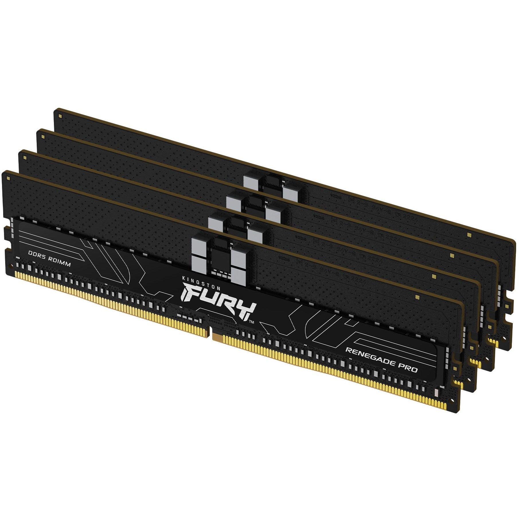 KINGSTON FURY Renegade Pro 128GB DIMM 4800MT/s DDR5 ECC Reg CL36 Kit of 4 PnP