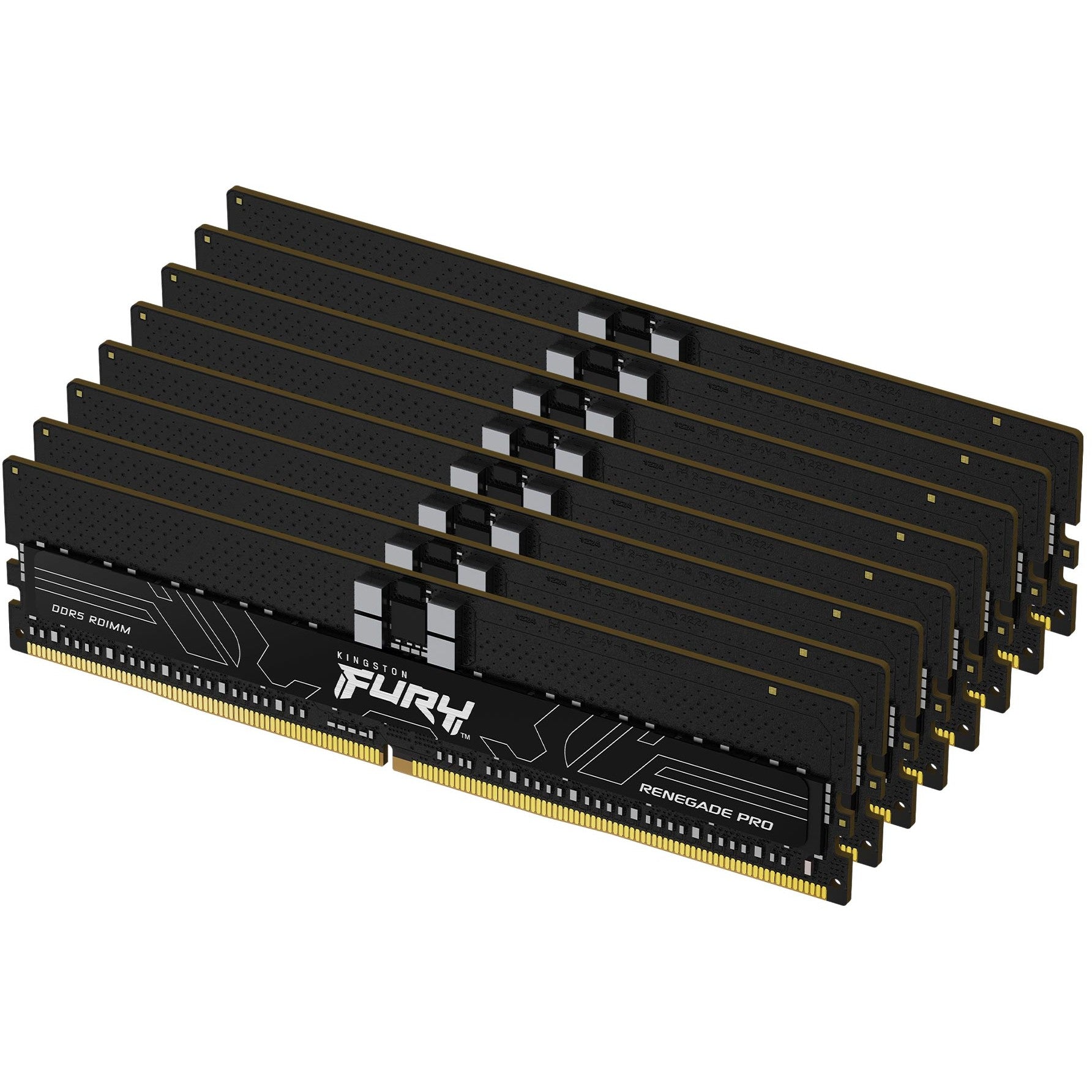 KINGSTON FURY Renegade Pro 256GB DIMM 5600MT/s DDR5 ECC Reg CL36 Kit of 8 XMP
