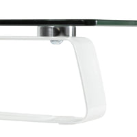 LogiLink BP0027 Flachbildschirm-Tischhalterung 81,3 cm (32") Tisch/Bank Metallisch, Transparent