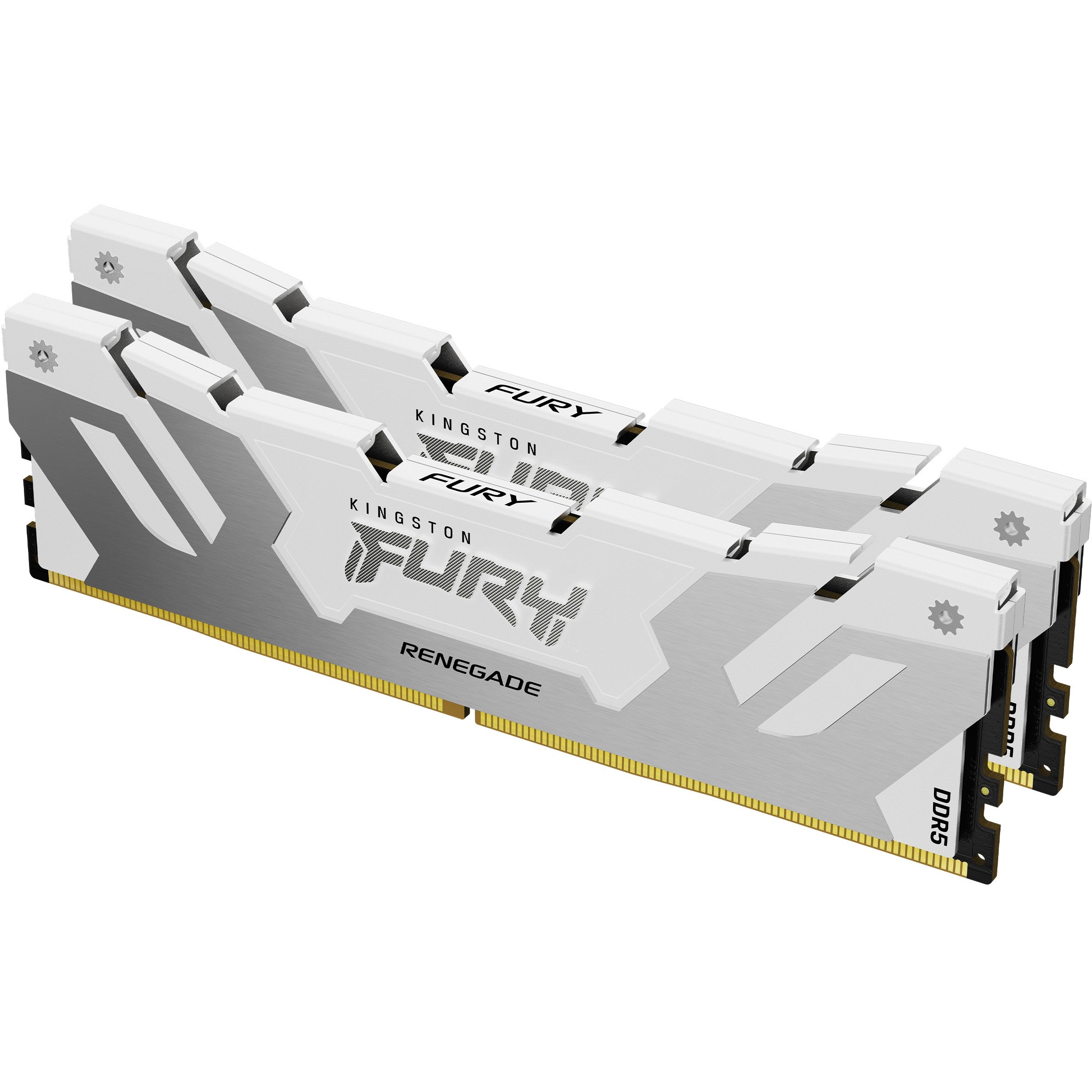 KINGSTON FURY Renegade 32GB DIMM DDR5 6400MT/s DDR5 CL32 Kit of 2 White XMP