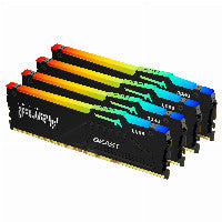 KINGSTON FURY Beast 64GB 5600MT/s DDR5 CL40 DIMM Kit of 4 RGB XMP