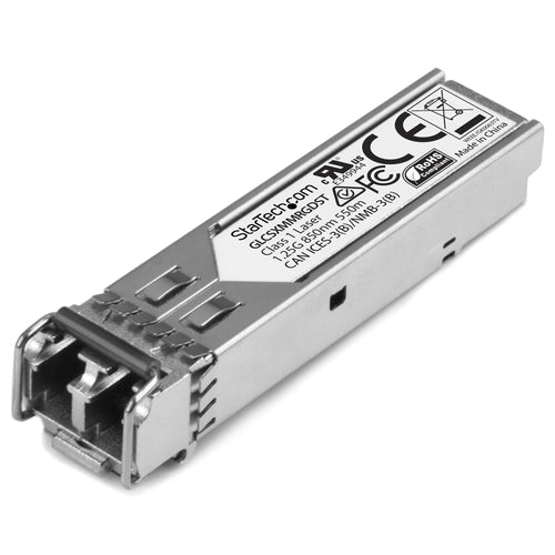 StarTech Cisco GLC-SX-MM-RGD kompatibel SFP Gigabit Fiber 1000Base-SX Transceiver Modul MM LC 550m