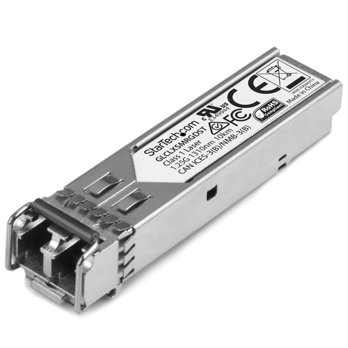 StarTech Gigabit Fiber 1000Base-LX SFP Transceiver Module Cisco GLC-LX-SM-RGD Compatible SM LC 10 km