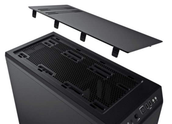 be quiet! Pure Base 600 Midi Tower Schwarz, Silber