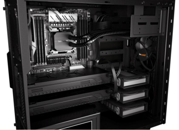 be quiet! Pure Base 600 Midi Tower Schwarz, Silber