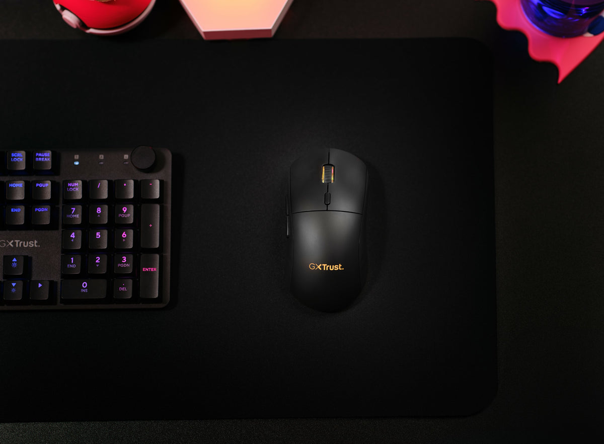 Trust GXT 927 Redex+ Maus Gaming rechts RF Wireless + USB Type-A Laser 25600 DPI
