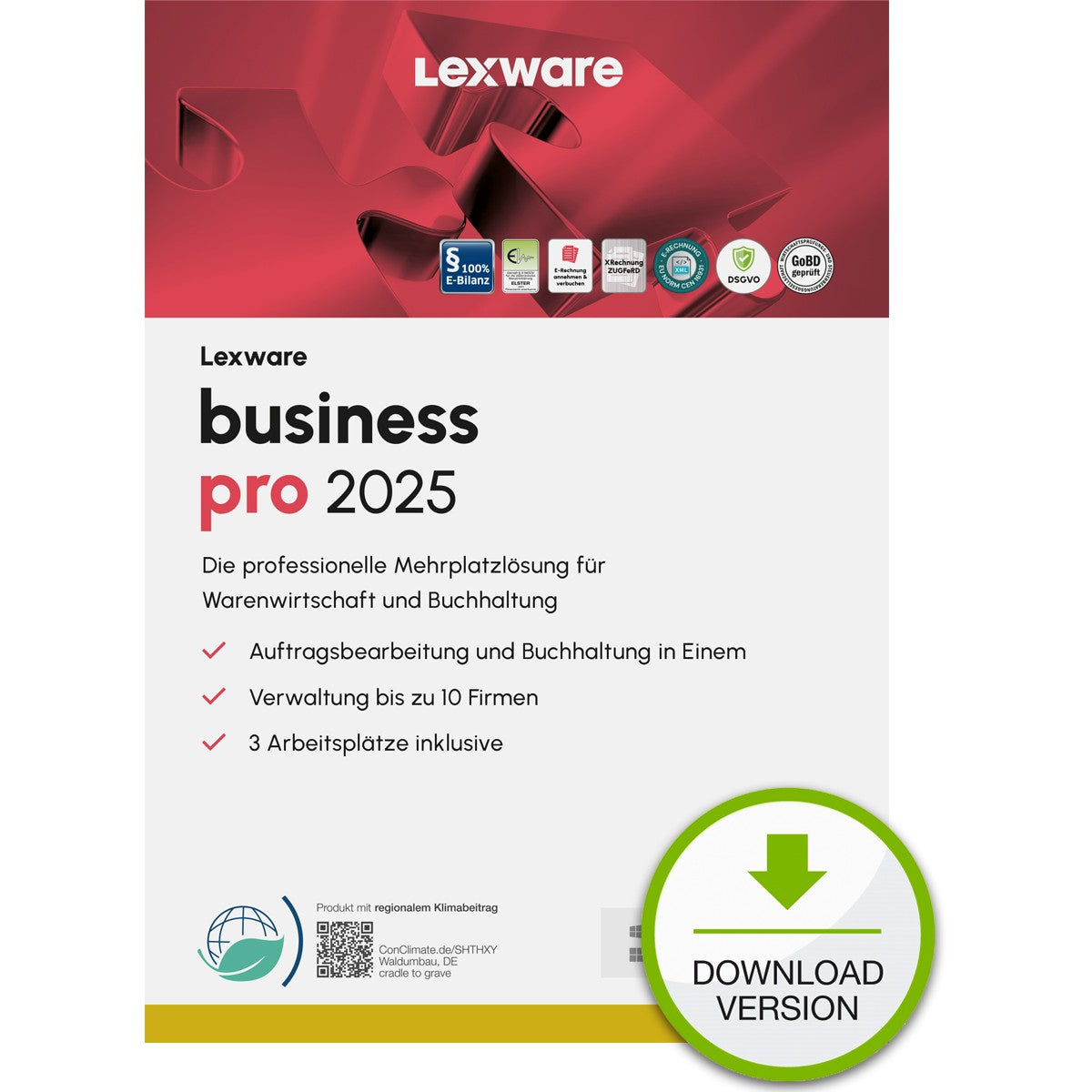 Lexware Business Pro 2025 - 1 Device. ABO - ESD -DownloadESD