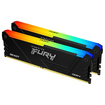 KINGSTON 64GB 3600MT/s DDR4 CL18 DIMM Kit of 2 FURY Beast RGB