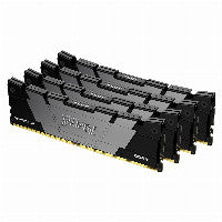 KINGSTON 64GB 3600MT/s DDR4 CL16 DIMM Kit of 4 1Gx8 FURY Renegade Black
