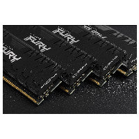 KINGSTON 64GB 3600MT/s DDR4 CL16 DIMM Kit of 4 1Gx8 FURY Renegade Black