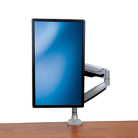 StarTech.com Tisch Monitorhalterung - Ergonomischer VESA Monitorarm - Bildschirm bis 32" und 9 kg - voll beweglich, höhenverstellbar, schwenkbar - Aluminium - C-Klemme/Durchführung - Silber