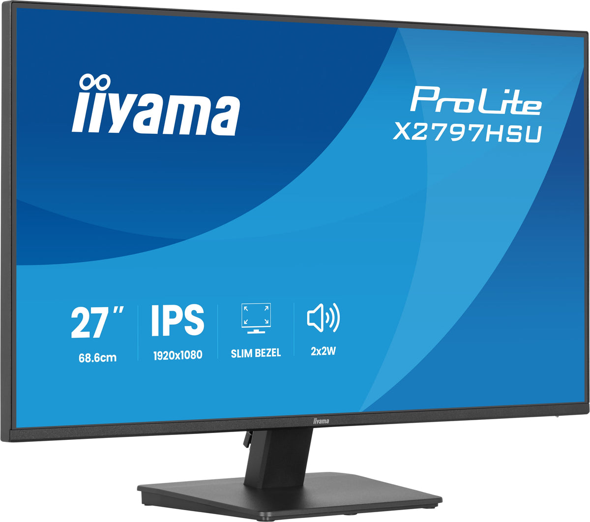 iiyama ProLite X2797HSU-B1 Computerbildschirm 68,6 cm (27") 1920 x 1080 Pixel Full HD LED Schwarz