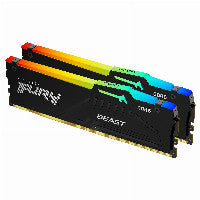 KINGSTON 32GB 6000MT/s DDR5 CL36 DIMM Kit of 2 FURY Beast RGB EXPO