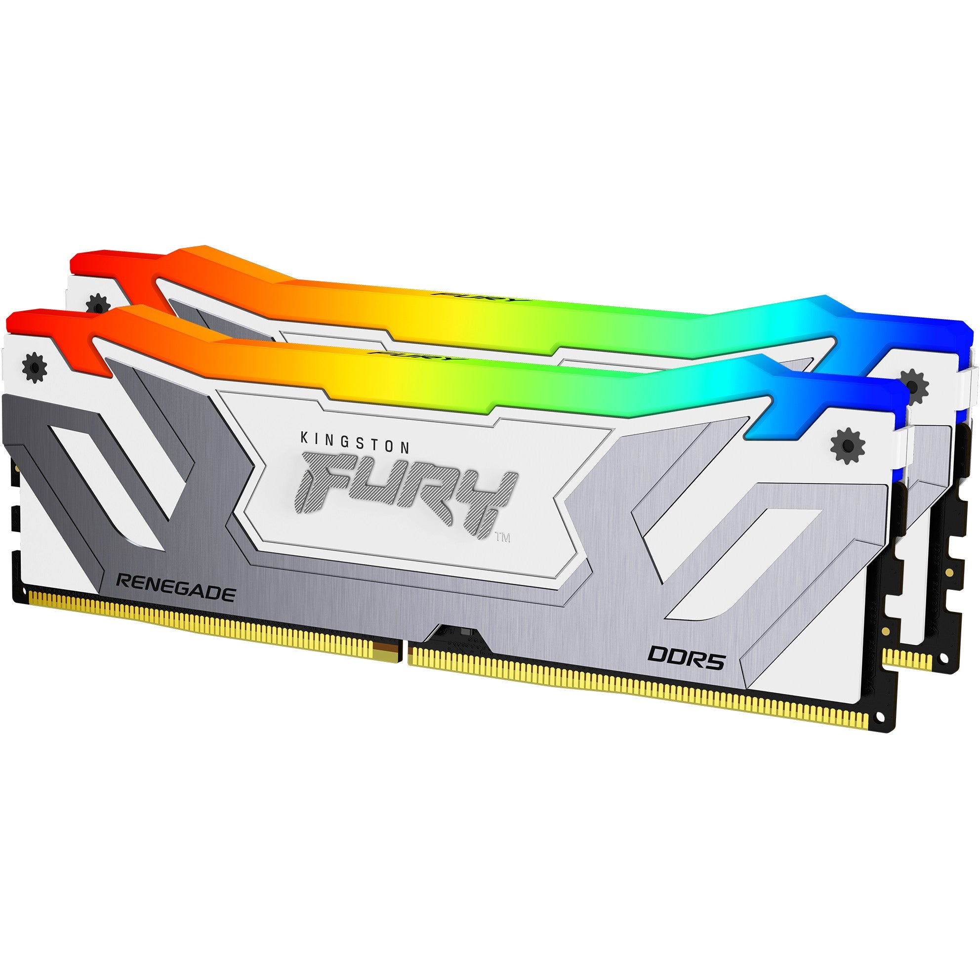 KINGSTON 48GB 8400MT/s DDR5 CL40 CUDIMM Kit of 2 FURY Renegade RGB White XMP