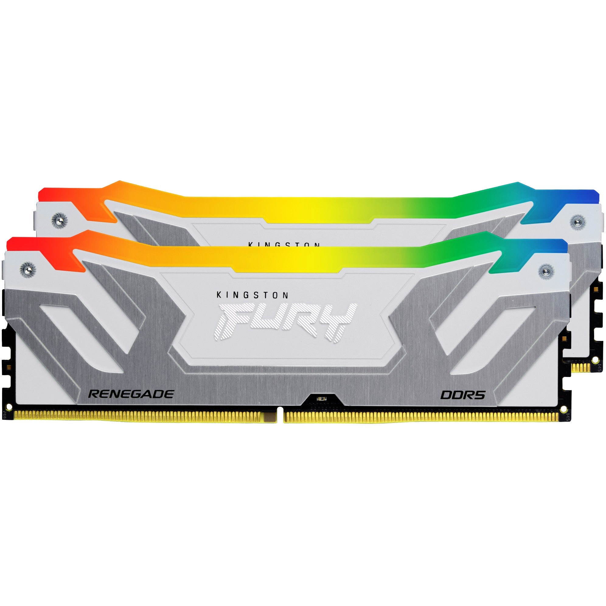 KINGSTON 48GB 8400MT/s DDR5 CL40 CUDIMM Kit of 2 FURY Renegade RGB White XMP