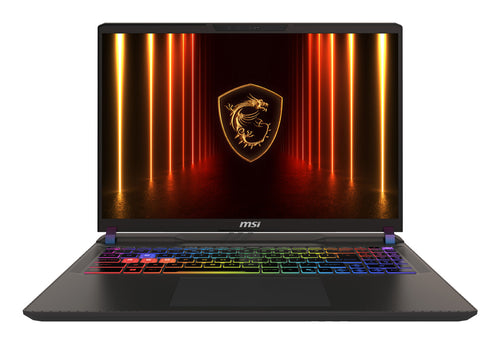 MSI Vector 16 HX AI A2XWHG-074 laptop Intel Core Ultra 7 255HX 40,6 cm (16") Quad HD+ 16 GB DDR5-SDRAM 512 GB SSD NVIDIA GeForce RTX 5070 Ti Wi-Fi 6E (802.11ax) Windows 11 Home Grau