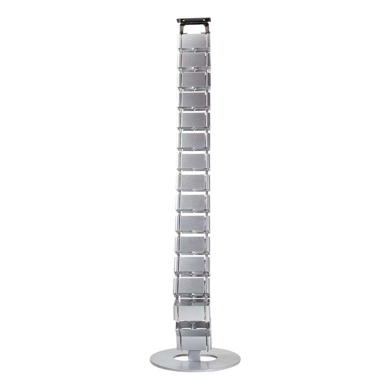 LogiLink KAB0065 Kabel-Organizer Tisch/Bank Kabelrinne Silber 1 Stück(e)