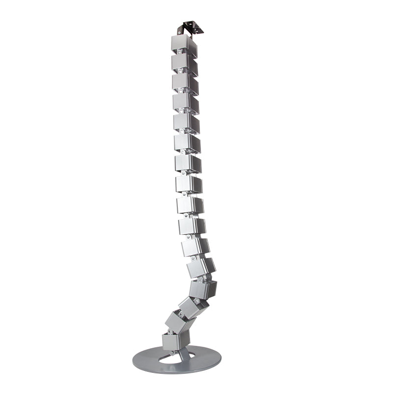 LogiLink KAB0065 Kabel-Organizer Tisch/Bank Kabelrinne Silber 1 Stück(e)