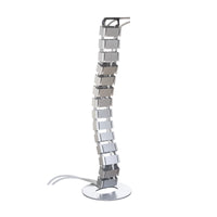 LogiLink KAB0065 Kabel-Organizer Tisch/Bank Kabelrinne Silber 1 Stück(e)
